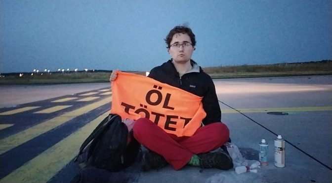 Демонстрации на екоактивисти на летището във Франкфурт доведоха до закъснения и отменени полети
