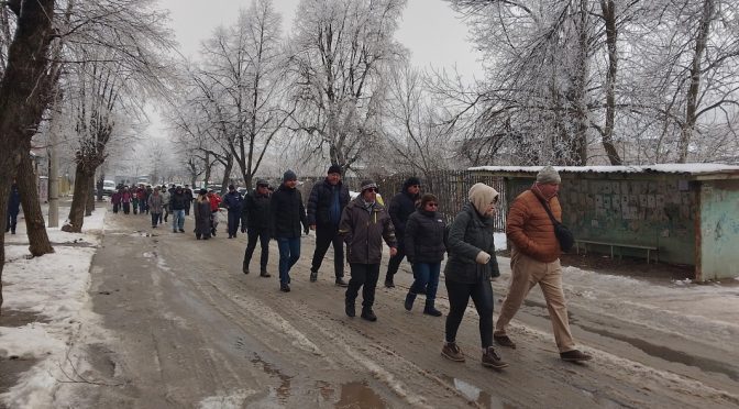 Протест в Перник заради разкопаните улици