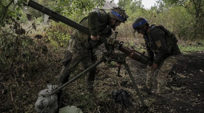 Украйна изтласква руските сили от Харковска област