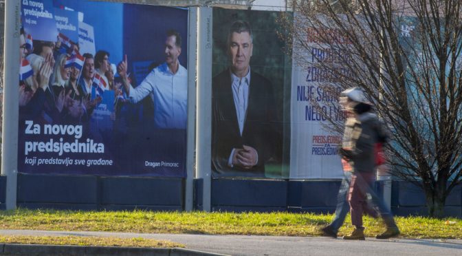 Президентски избори в Хърватия