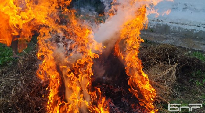 Пожар горя в изоставени сгради в столичния квартал "Орландовци"