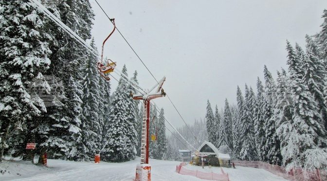 -12 градуса и 120 см сняг на Пампорово