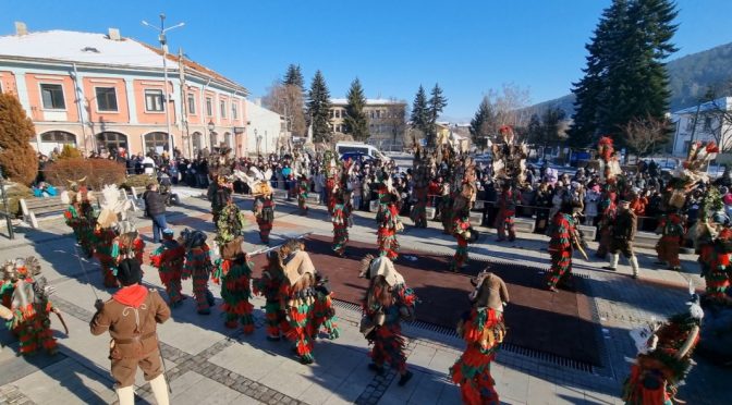 Маскараден фестивал "Сурова" в Брезник